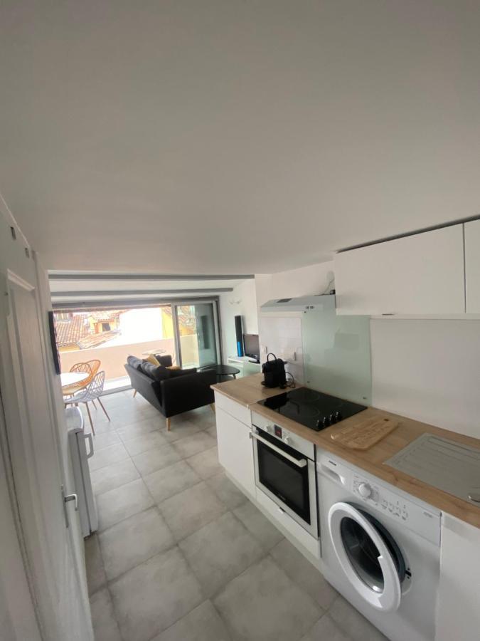 Charmant Appartement Terrasse Sur Les Toits 格拉斯 外观 照片