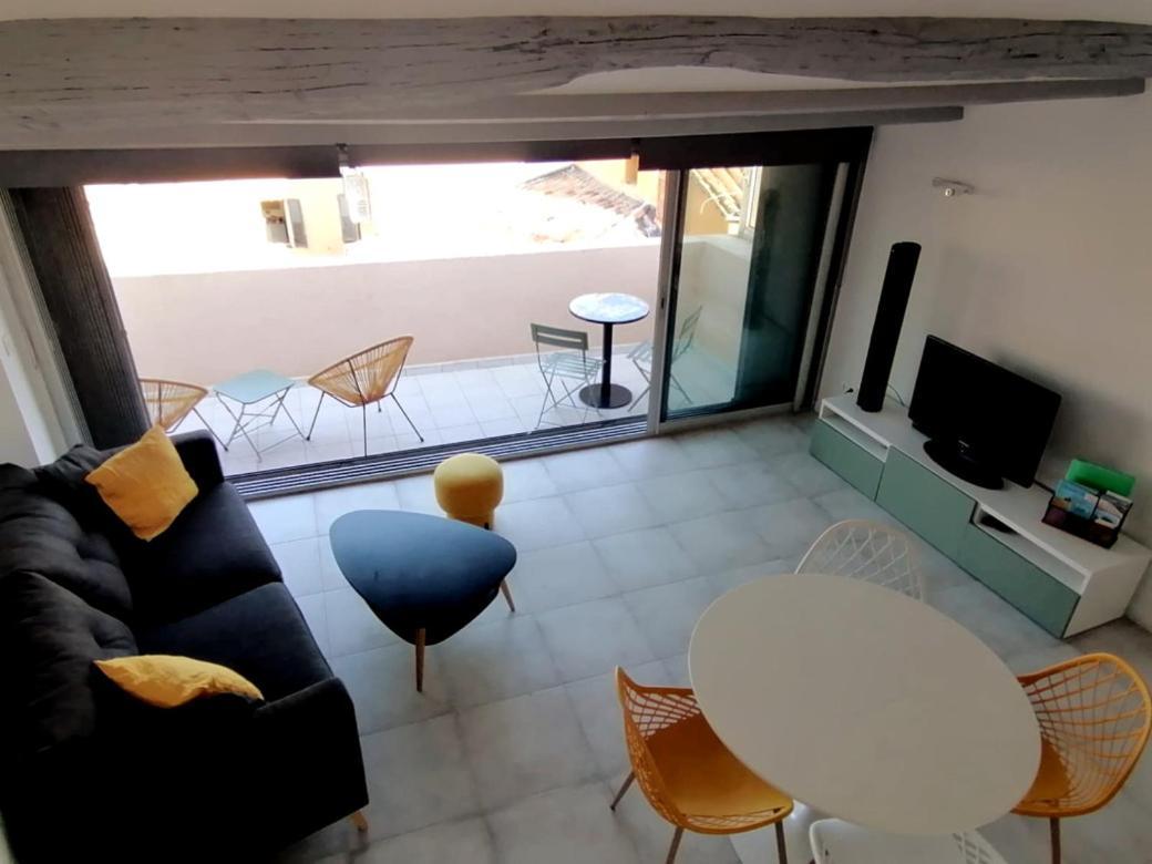 Charmant Appartement Terrasse Sur Les Toits 格拉斯 外观 照片